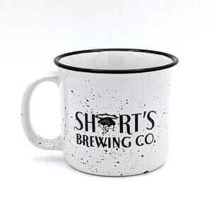 Short’s Brewing Company Coffee Mug 16 oz White Breweriana Michigan Craft Beer